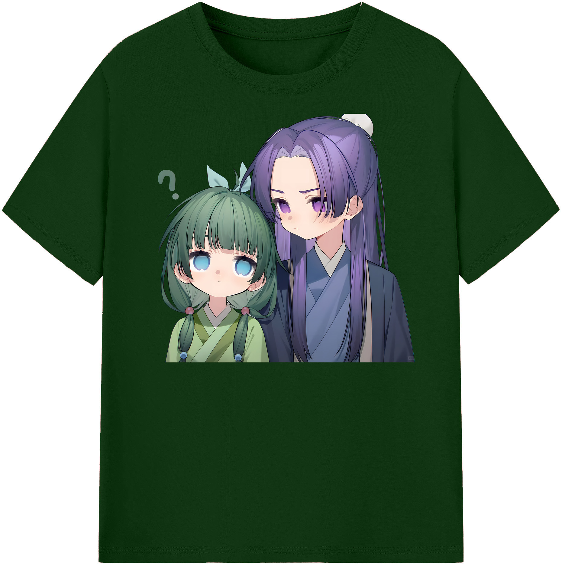 （画像用） 薬屋のひとりごと The Apothecary Diaries 綿100％半袖Tシャツ（フロントプリント）